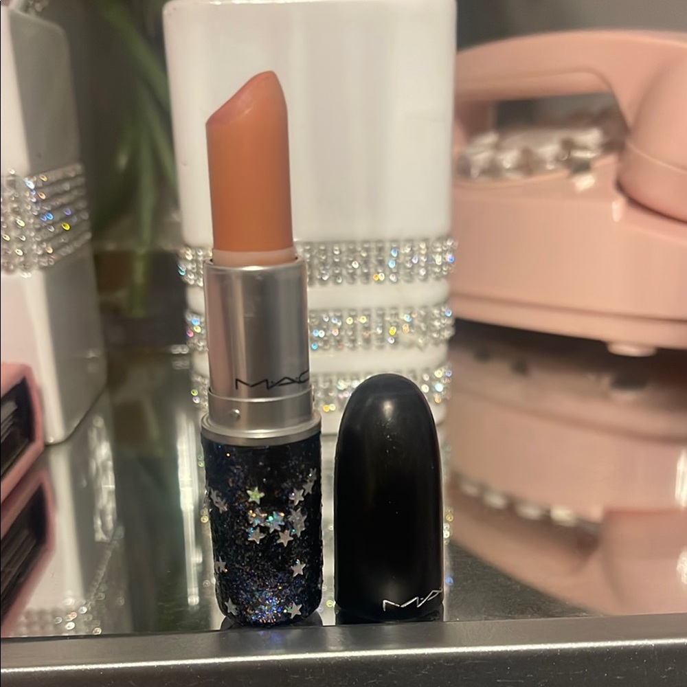 MAC Cosmetics Shy Girl.  Resin glitter star tube